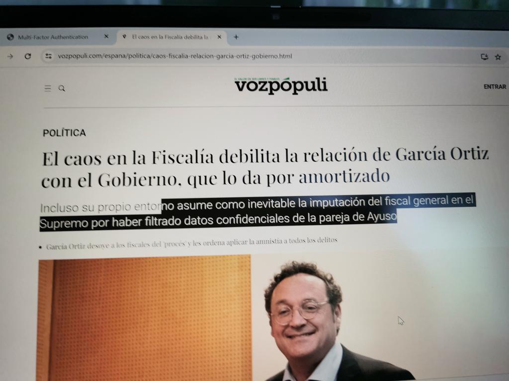 GonzalezDoval's tweet photo. NARCO FISCAL @PSOEPODRIDO GARCÍA ORTIZ PRE IMPUTAD@
NO ES BULO. SOLO ES #maquinaDelFango @BEGOÑO
la Conseguidora de Fondos que aprueba @sanchezcastejon el #dictraidor https://t.co/PMn5REPE82