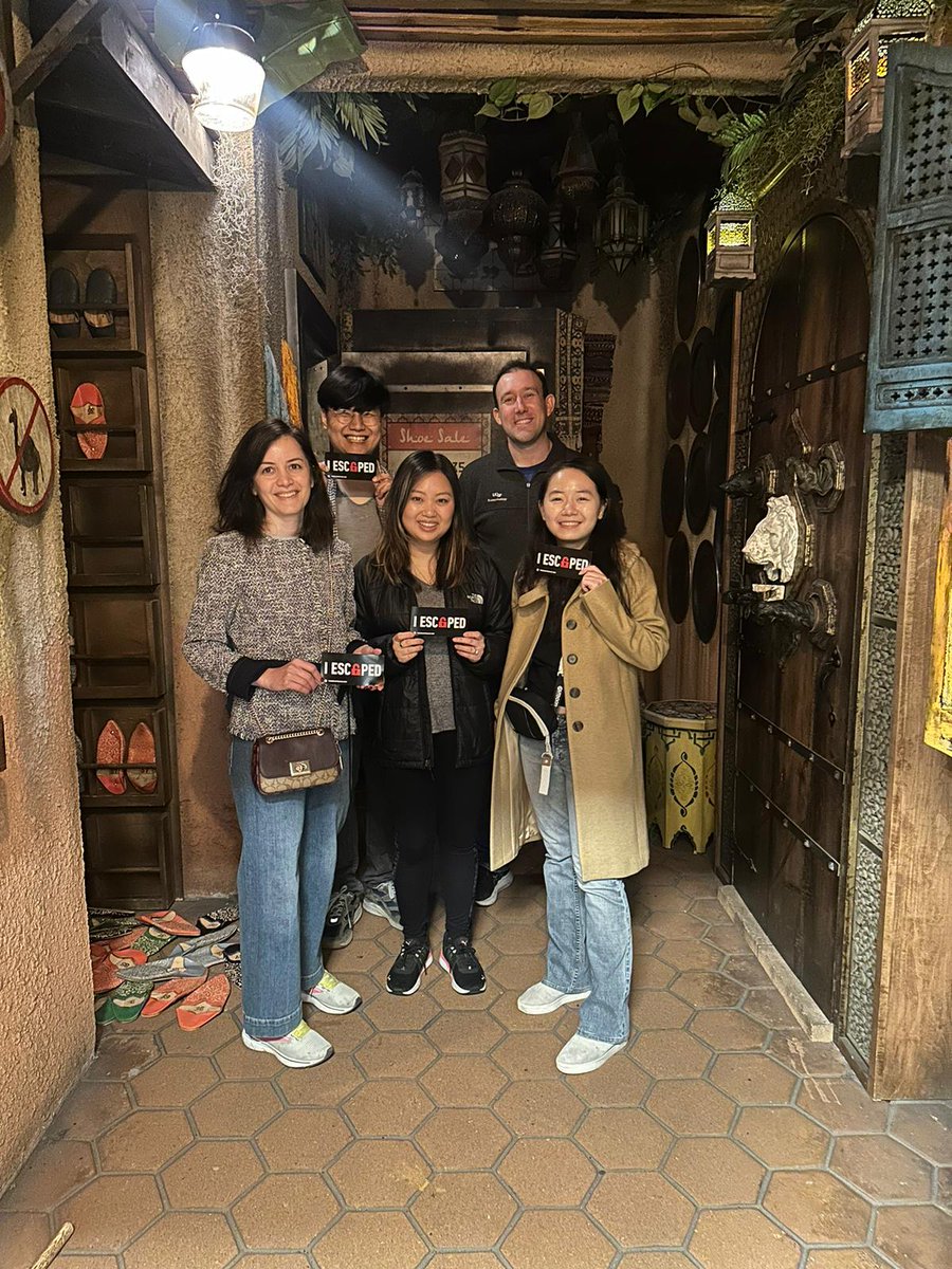 We escaped! Our endocrine fellows put their deductive reasoning skills to the test with a special ops mystery escape room. Successfully completed the mission with 13 minutes to spare! ✨