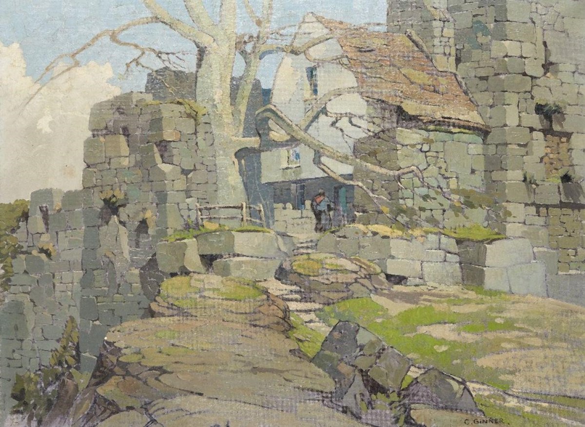 JuananUrkijo's tweet photo. #CharlesGinner 🇫🇷
Cliff-Edge Scene with Stone Walls (1928) #Vanguardismo #ModernismoInglés https://t.co/TdlLC4U4t8