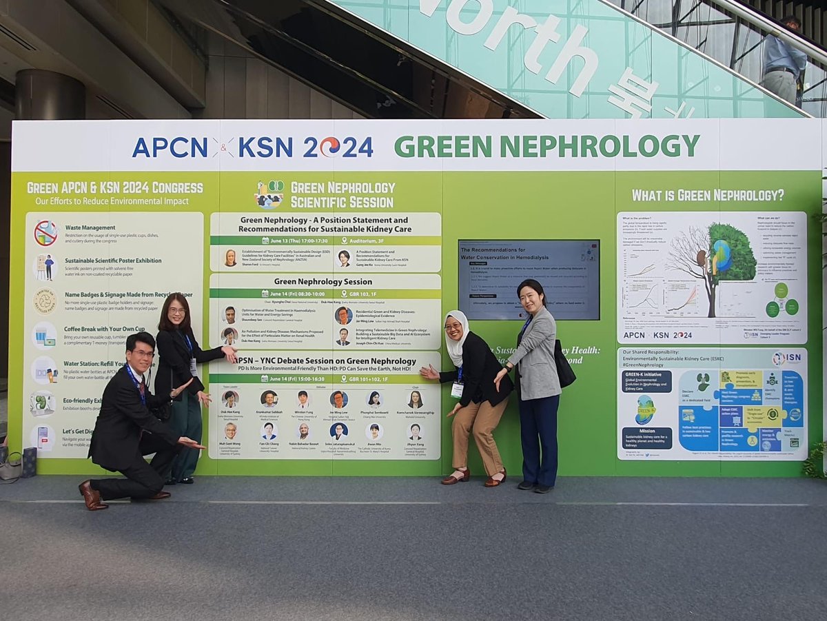The Asian Pacific Society of Nephrology (APSN) (@apsn_eph) on Twitter photo ⭐️The young nephrologist debate on Green Nephrology was epic !!! ⭐️
Thank you everyone 😊
<a href="/sydney_tang/">Sydney Tang</a> <a href="/KVploy/">Ploy💖</a> <a href="/JihyunYang6/">Jihyun Yang</a> <a href="/dr_jackng/">Jack Ng</a> <a href="/ksnmeeting/">KSN 2025</a>
#APSN #APSNYNC ⭐️The young nephrologist debate on Green Nephrology was epic !!! ⭐️
Thank you everyone 😊
<a href="/sydney_tang/">Sydney Tang</a> <a href="/KVploy/">Ploy💖</a> <a href="/JihyunYang6/">Jihyun Yang</a> <a href="/dr_jackng/">Jack Ng</a> <a href="/ksnmeeting/">KSN 2025</a>
#APSN #APSNYNC