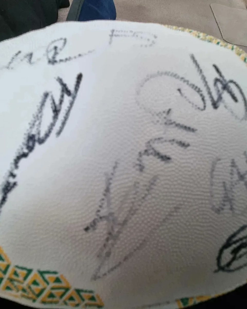 Graeme Scott (@scottgraeme629) on Twitter photo Update 17th June 7.30pm a new bid £85
The rugby ball for Northampton Saints
( <a href="/SaintsRugby/">Northampton Saints 😇</a> ) is at £85 - really appreciate it - Thankyou , all bids via private message please
Please remember bidding closes on Sunday 30th June Update 17th June 7.30pm a new bid £85
The rugby ball for Northampton Saints
( <a href="/SaintsRugby/">Northampton Saints 😇</a> ) is at £85 - really appreciate it - Thankyou , all bids via private message please
Please remember bidding closes on Sunday 30th June