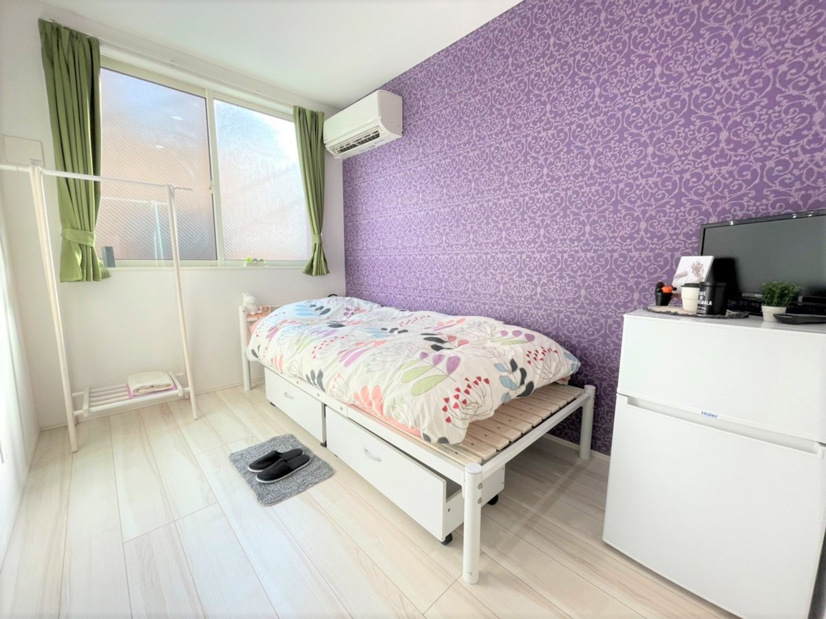 Create_GH's tweet image. 👕６月の梅雨は例年より遅れていますね～天気予報によると、来週から雨が降り始めるらしいです💦雨の日にも気にせず洗濯ができる乾燥機が有るハウスが良いな～✨
 そんな方に築浅女性専用ハウス 【Le Reveお花茶屋Ⅳ】をご紹介🤩！
 
 物件に乾燥機があるから雨の日にも洗濯可能ですので心配なし！