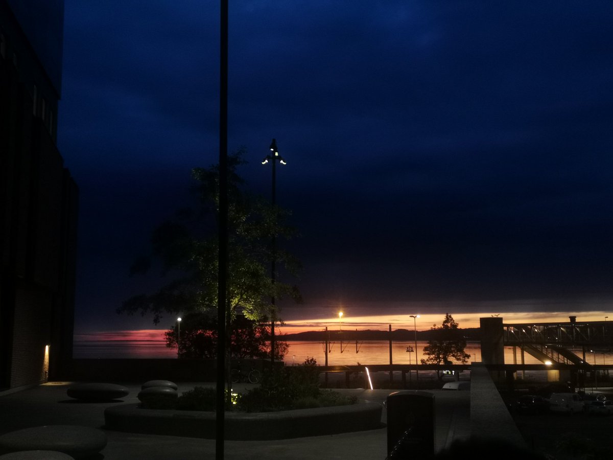 Seeing the sunrise together with my new family from Elgiganten &amp; Gigantti was a perfect end of Dreamhack Summer 24 💚🇸🇪🇫🇮🇳🇴