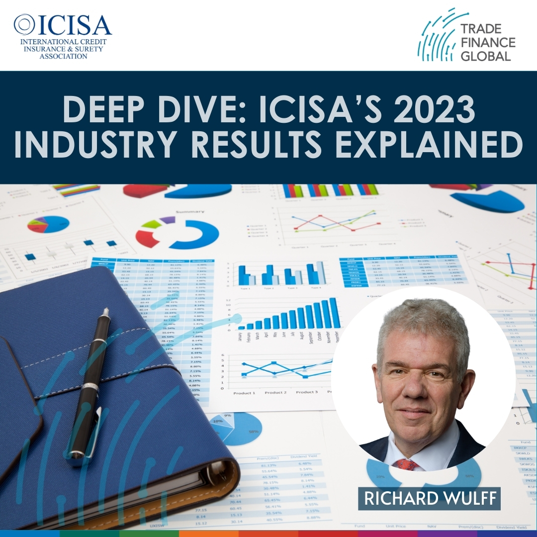 tradefinglobal's tweet image. 🏛️ The @ICISA5 has released its 2023 industry results, highlighting key trends and developments in the trade credit insurance and surety bond markets. Details of the report ➡️tradefinanceglobal.com/posts/deep-div…  #surety #tradecreditinsurance @deepeshapatel