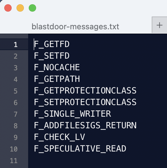 Summarize iOS 18 Sandbox Changes:
1. Profile Dependency, for example: baseline <- restrictive-extension <- secure-capture-extension.
2. Profile Flags.
3. filter `fcntl`.