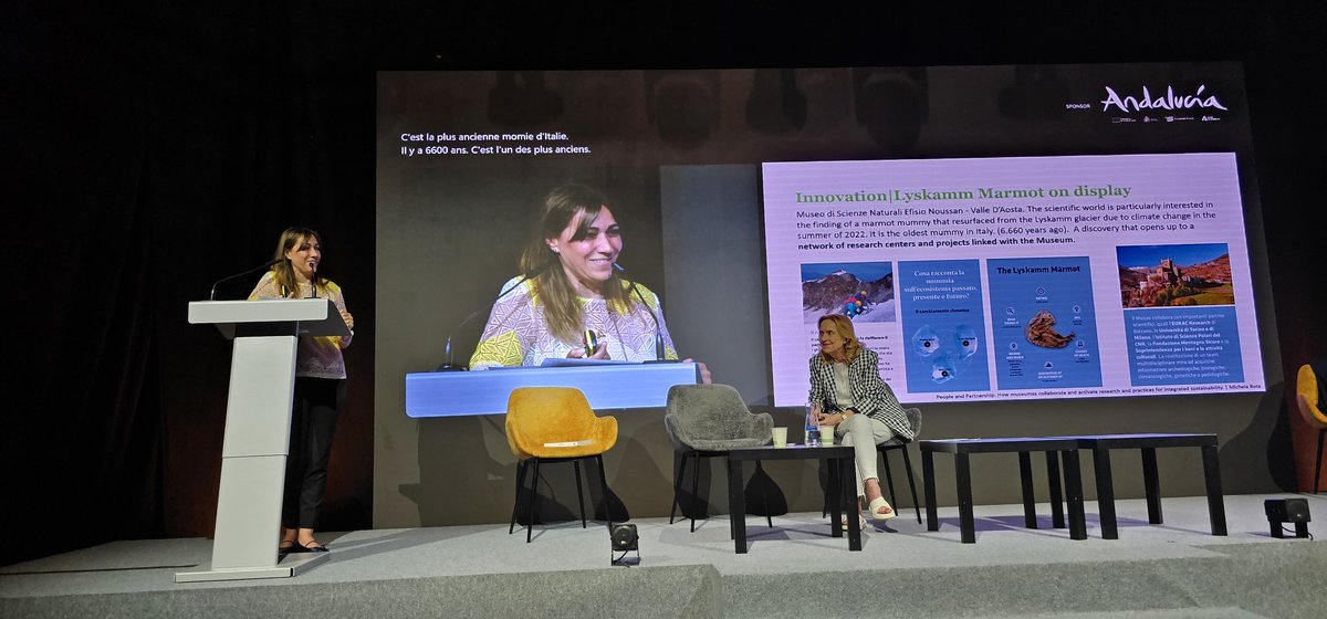 - La importancia de la #sostenibilidad en los #museos. Incluirla en la misión de la institución y tener personal dedicado a ella.
- Los #museos pueden proponer soluciones a la masificacion turística
- Buenas prácticas
<a href="/michelarota/">Michela Rota</a> <a href="/icom_italia/">ICOM Italia</a> #IcomSustain <a href="/IcomOfficiel/">International Council of Museums (ICOM)</a>
#CMMalaga