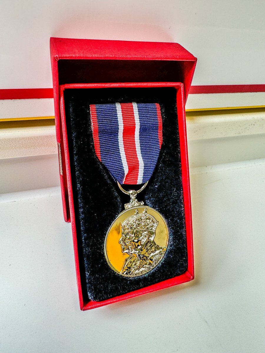 Tom Wright (@tomwright_uk) on Twitter photo Honoured to be presented with my #Coronation Medal in recognition of the contribution given during Op Golden Orb this weekend, alongside many other <a href="/stjohnambulance/">St John Ambulance England</a> volunteers.
Thank you to Gillian Norton OBE DL for taking the time to issue these. Honoured to be presented with my #Coronation Medal in recognition of the contribution given during Op Golden Orb this weekend, alongside many other <a href="/stjohnambulance/">St John Ambulance England</a> volunteers.
Thank you to Gillian Norton OBE DL for taking the time to issue these.