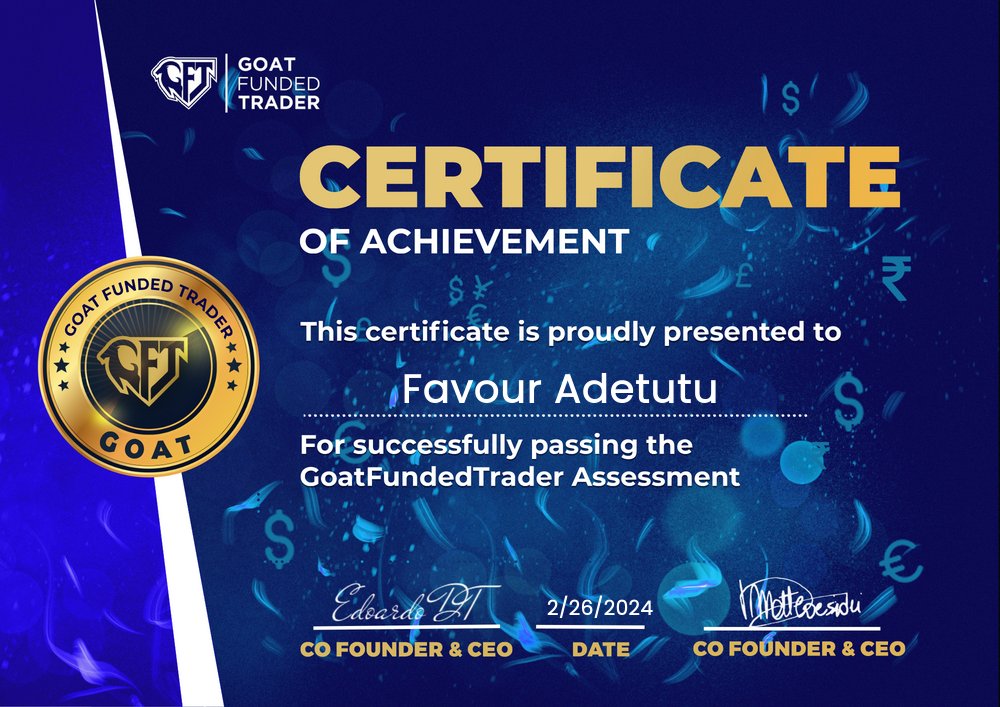 FavourAdetutu's tweet photo. @GoatFunded @EdwardXLreal 
Passing Certificate🥂 https://t.co/qZD96JIuvx