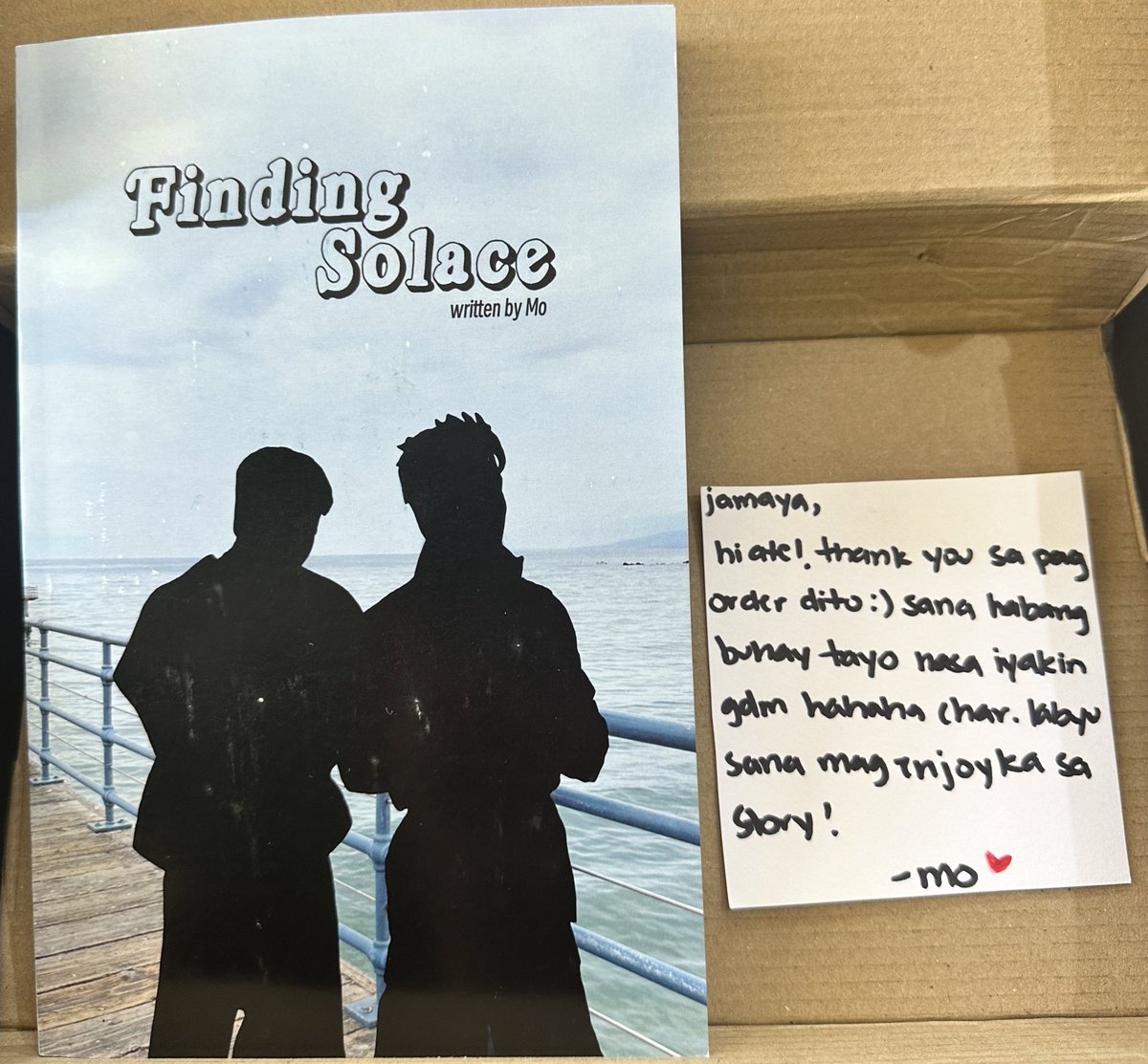 JAMpaulo14's tweet image. Finally mababasa na kita😍 thank you so much @jokenwrld, may pa leter kapa, cutie🥹🫶🏻

#FindingSolace 
#JOKEN