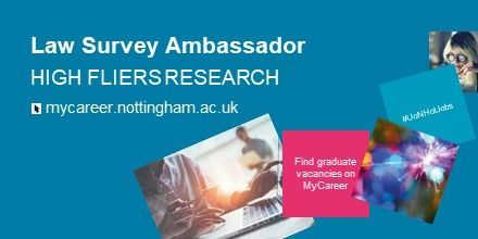 Are you a law student looking to stand out? Join as a Law Ambassador at High Fliers Research! 🌟 Conduct legal research, attend events, and get paid £12/h + bonuses. Apply now for this unique opportunity! #UoNHotJobs buff.ly/3RjvTnG