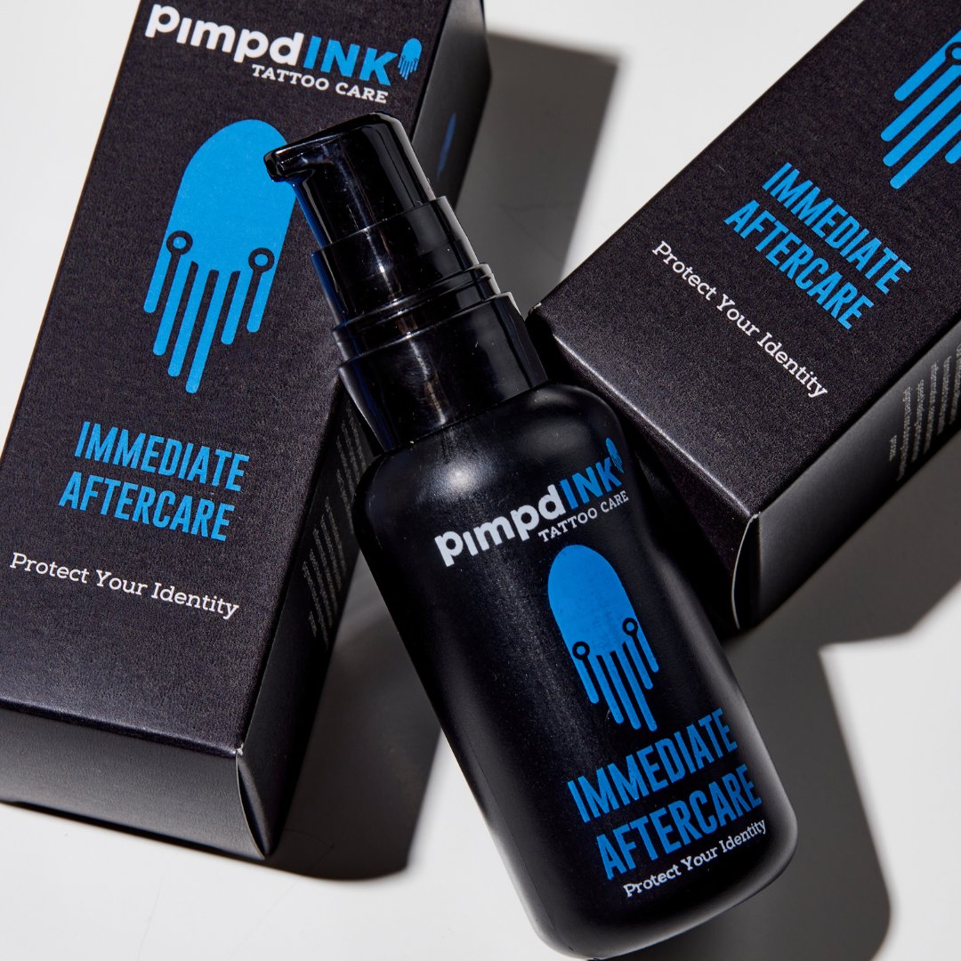 PimpdInk's tweet photo. 🚀 Introducing PimpdInk’s Newest Innovation! 🚀
Say hello to our Immediate Tattoo Aftercare – your new go-to for flawless tattoo healing. Packed with powerful, natural ingredients, it ensures your ink stays vibrant and your skin stays nourished. Available now! #TattooAftercare https://t.co/2vu01J4Dqf