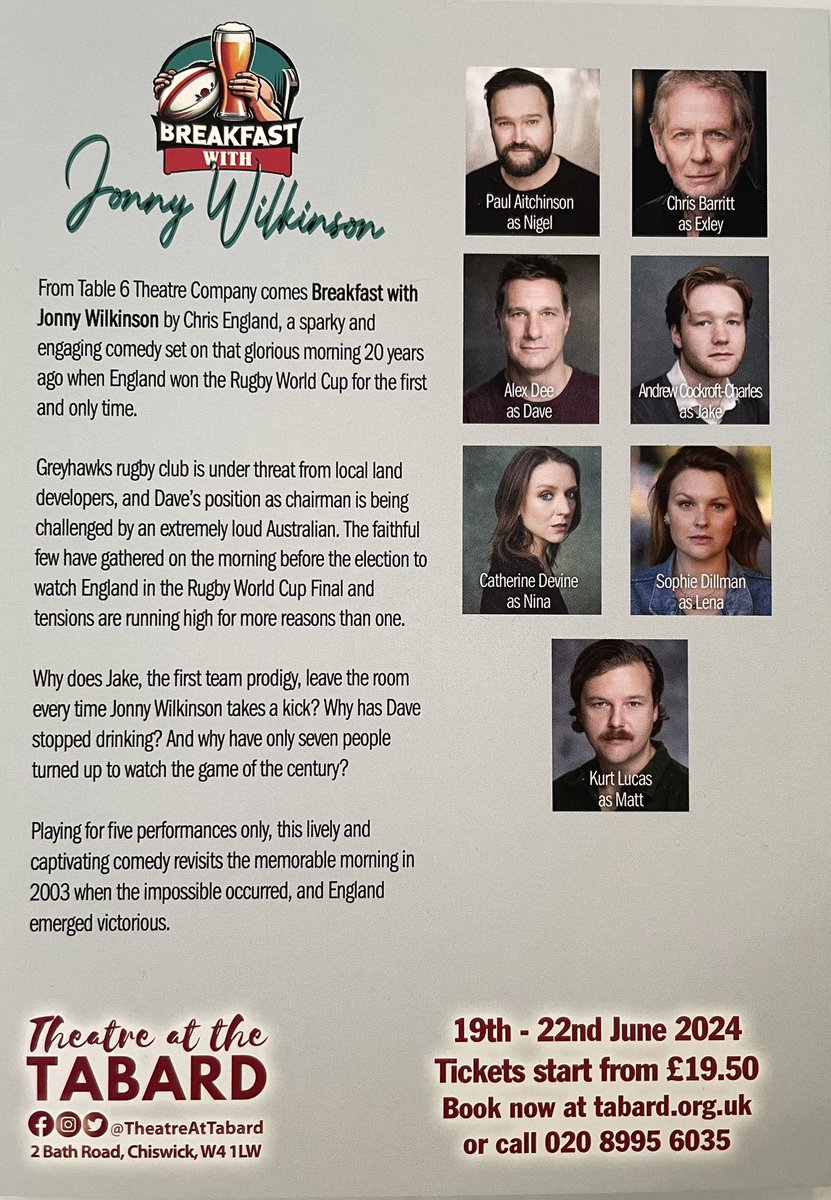 alexquiz's tweet image. We open on Wednesday! Get your tickets! It’s great!