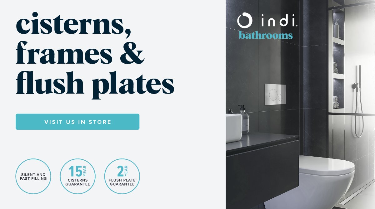 theplumbersm8's tweet image. Upgrade your bathroom with indi Bathrooms' easy-to-fit pre-wall systems! Silent, fast-filling cisterns with a 15-year guarantee, stylish flush plates, and tool-free maintenance. Visit us in-store today to learn more! 🛠️ #BathroomDesign #EasyInstallation #indiBathrooms