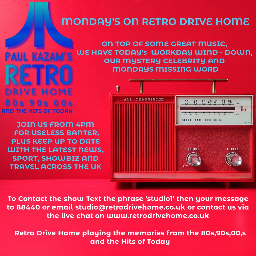 Paul Kazam's Retro Drive Home tweet media