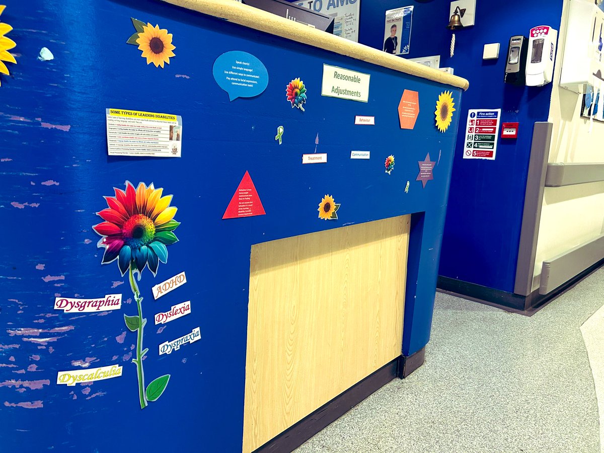 AMU & SDEC (@amu_sdec) on Twitter photo 🌻 LEARNING DISABILITY AWARENESS WEEK 🌻
Sharing staff pledges, useful resources & examples of achievable reasonable adjustments 🪴
Thank you to our link nurses for their hard work on our display and the work they do all year round ✨
<a href="/karenklmmoore/">Karen Moore</a> <a href="/mrs_flatley/">rachel flatley</a> <a href="/Caroline0511/">Caroline wilson</a> 🌻 LEARNING DISABILITY AWARENESS WEEK 🌻
Sharing staff pledges, useful resources & examples of achievable reasonable adjustments 🪴
Thank you to our link nurses for their hard work on our display and the work they do all year round ✨
<a href="/karenklmmoore/">Karen Moore</a> <a href="/mrs_flatley/">rachel flatley</a> <a href="/Caroline0511/">Caroline wilson</a>