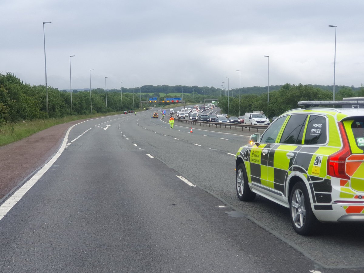 M6 j31 #accident
