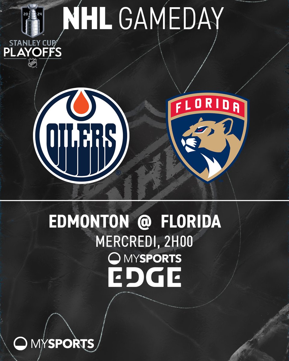 🔥 𝐋𝐚 𝐟𝐢𝐧𝐚𝐥𝐞 𝐝𝐞 𝐍𝐇𝐋 𝐬𝐮𝐫 𝐌𝐲𝐒𝐩𝐨𝐫𝐭𝐬 🔥

Ce soir, place à l'Acte V de la finale de la coupe Stanley entre les <a href="/FlaPanthers/">Florida Panthers</a> et les <a href="/EdmontonOilers/">Edmonton Oilers</a>, avec les commentaires en anglais.

<a href="/NHL/">NHL</a> | #MySports | #HomeofHockey | #Jesuisfan