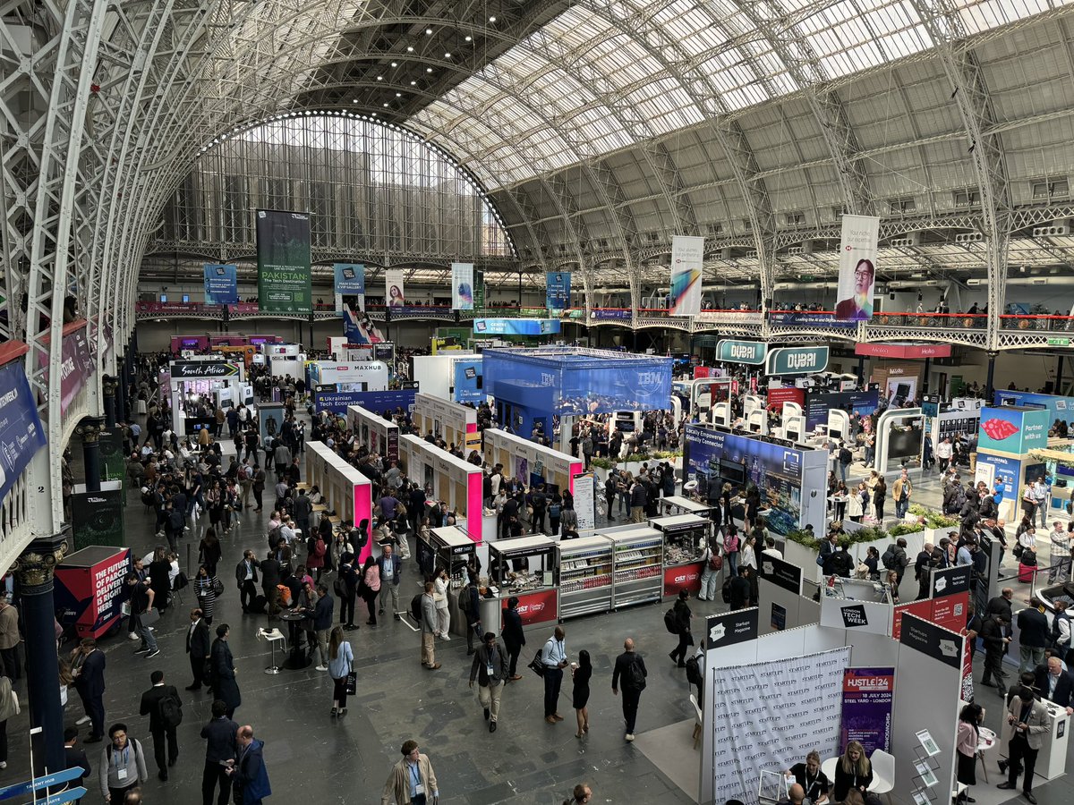 Inspiring week last week at Tech Week London. Lots of amazing companies doing astounding things.