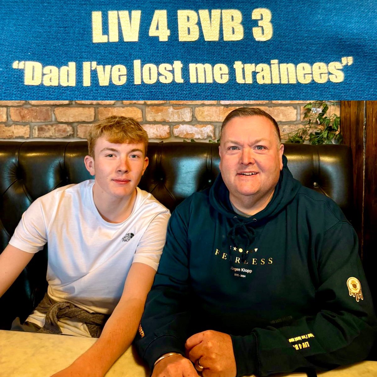 What a superb Father’s Day  <a href="/ChapoNat/">⭐⭐⭐Natalie⭐⭐⭐</a> &amp; Stephen spoilt me rotten, I had many brilliant presents but this hoodie from the very talented <a href="/TerraceUltra/">Fran</a> I can’t explain how happy I am with it &amp; my favourite dad &amp; lad memory following <a href="/LFC/">Liverpool FC</a> this top is very special thankyou 👌🏼