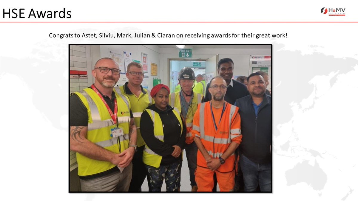 Client Recognition! 

Congratulations to our Powergate site team, recognised by H&amp;MV Engineering for their exceptional commitment to health and safety. 
#constructionnews #thinksafebesafe #healthandsafety