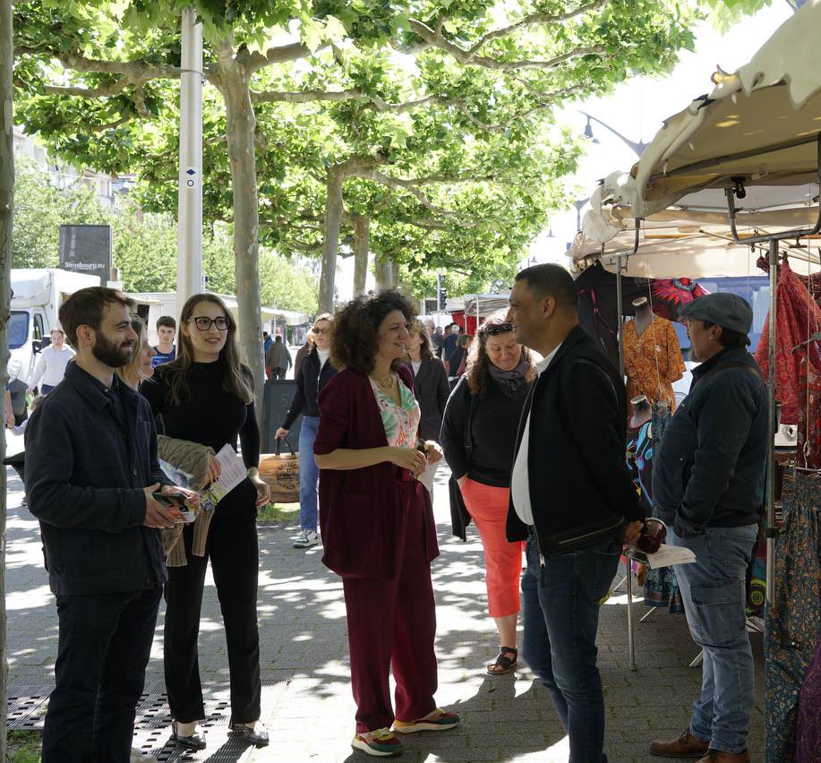 Premier week-end de campagne pour soutenir <a href="/RebeccaBreitman/">Rebecca Breitman</a>, candidate @Ensemble2024 à Illkirch-Graffenstaden et Strasbourg Sud. 

Nous nous mobiliserons sans relâche et jusqu’au bout pour écouter et convaincre !