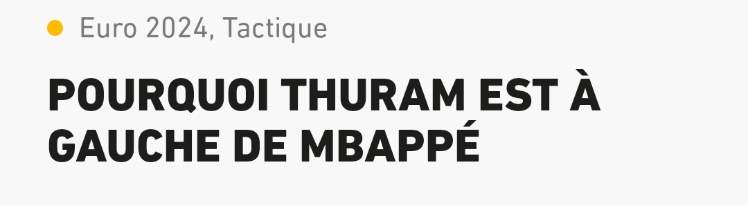 J'ai d'abord cru à un décryptage politique