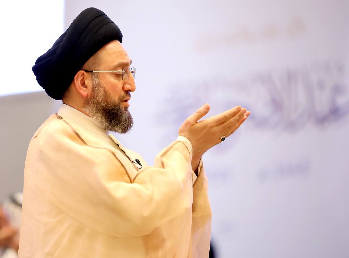 من واجب العراق أن یأخذ دوره الريادي في نصرة القضية الفلسطينية العادلة 
#صلاة_العيد_بأمامه_الحكيم