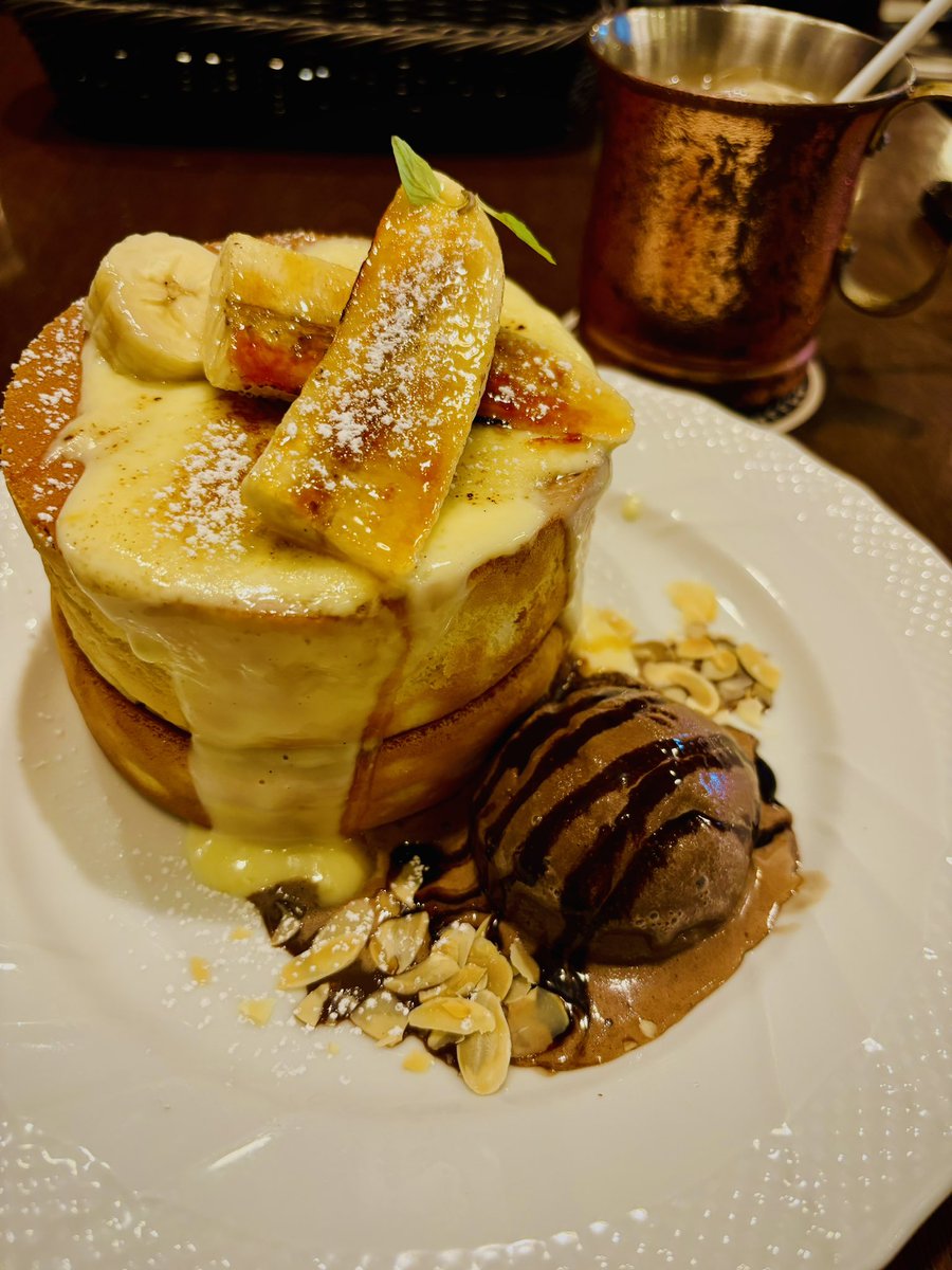 星乃珈琲店でおやつタイム🥞☕️