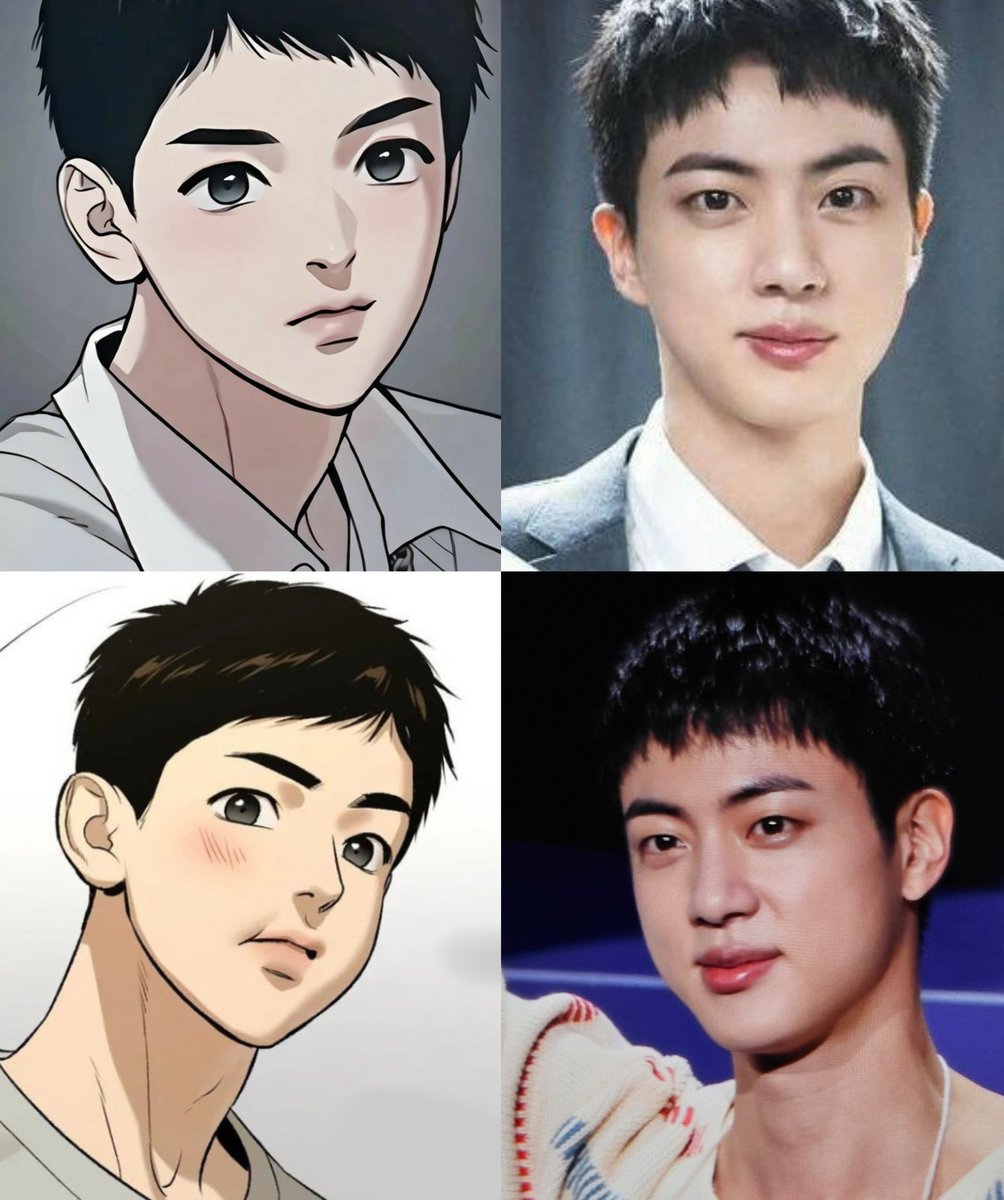 Mybelovedjinnie's tweet photo. Seokjin: Straight out of a manhwa https://t.co/UEnjCqBmhL