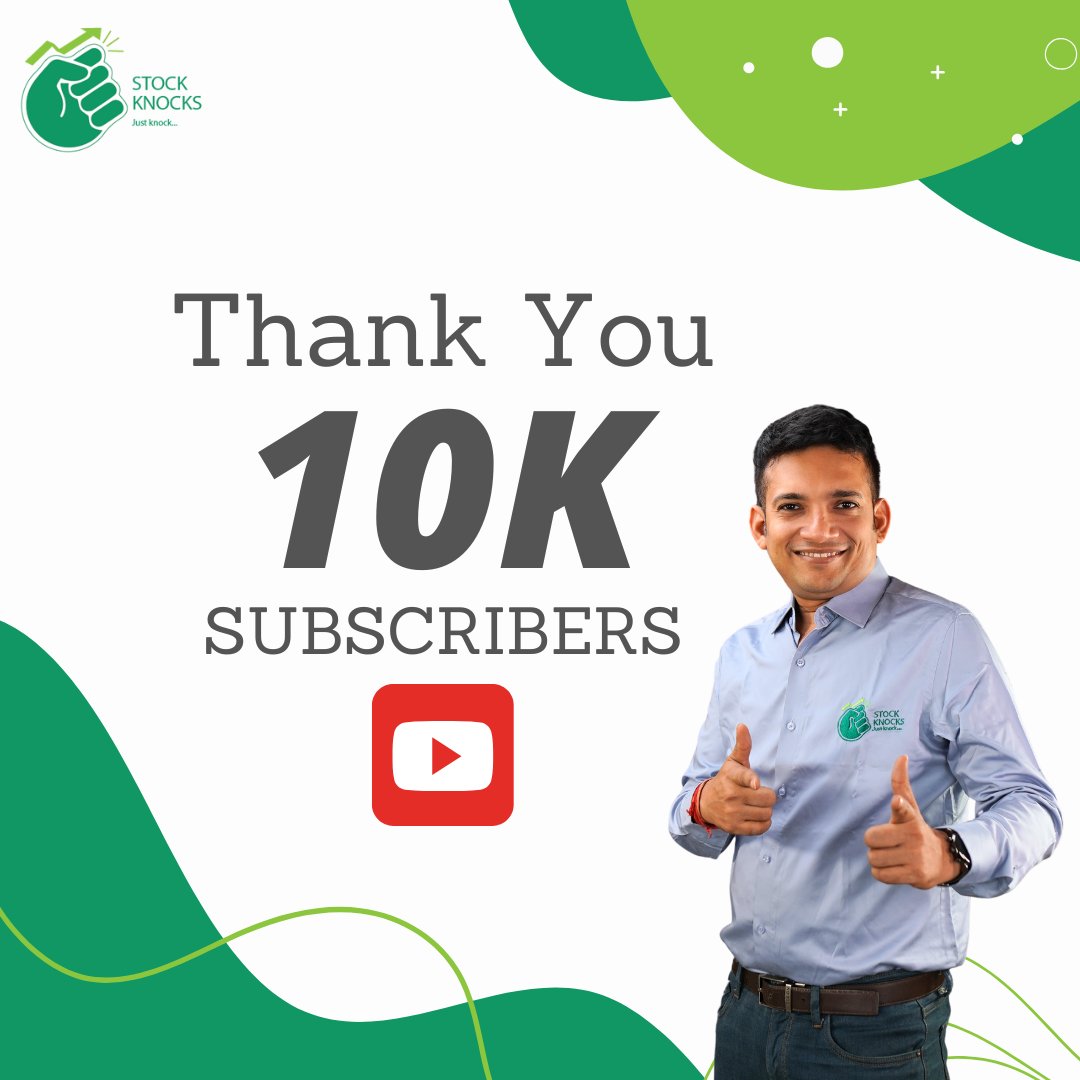stock_knocks's tweet photo. Thanks You for 10k Subscribers https://t.co/SQPETjF9in