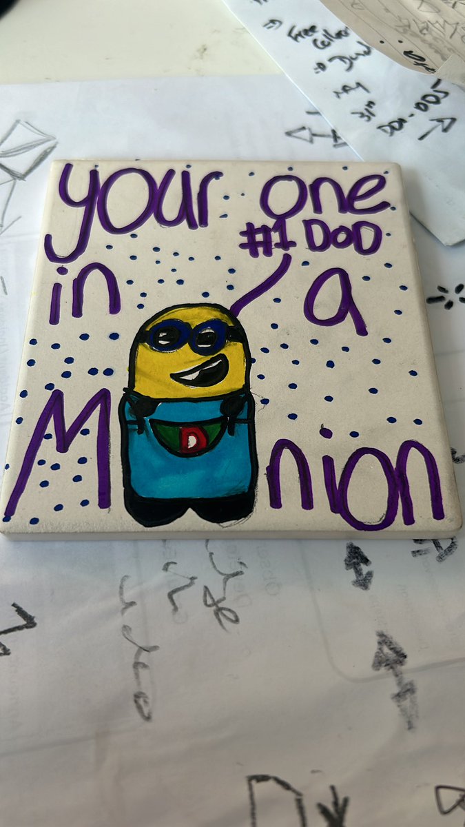 Love this Father’s Day present from my youngest, no amount of money in the world could buy something so good!