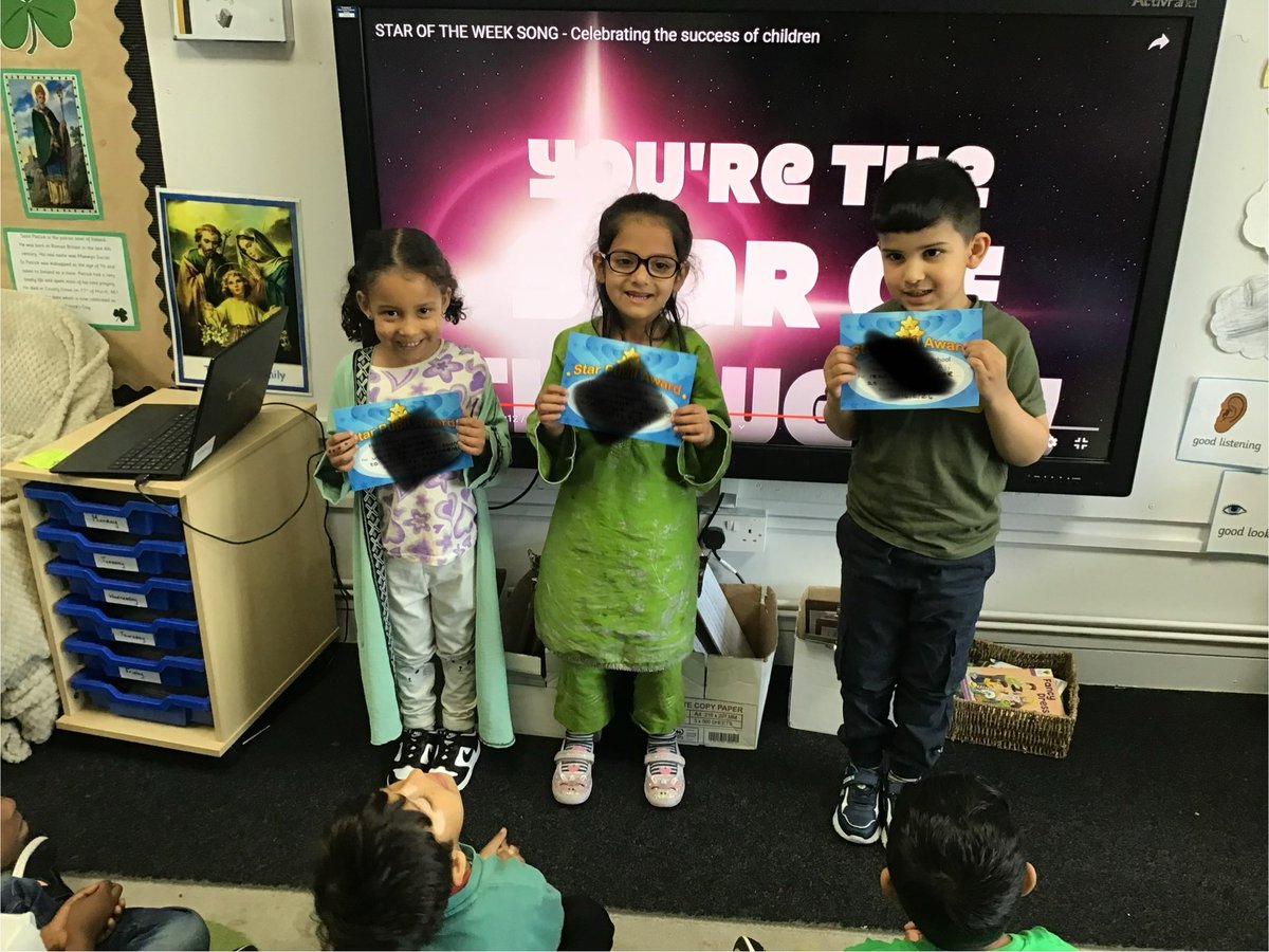 Well done to our stars of the week from last week! ⭐️ ⭐️ ⭐️ <a href="/HolyFamilyScho1/">Holy Family School</a>