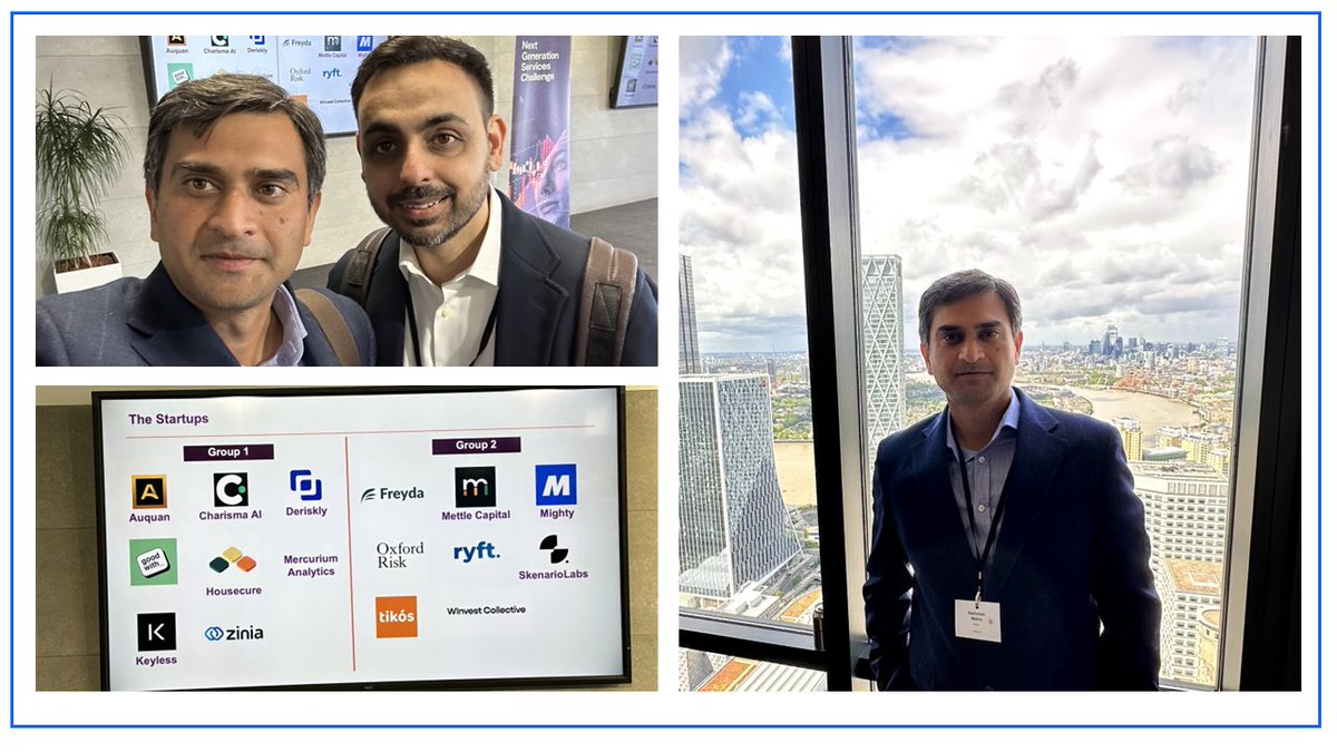 Zinia_ai's tweet photo. Excited to present Zinia AI to some of Europe's largest financial institutions at an exclusive Fintech Matchmaking event at Level39, HSBC London.  #Fintech #AI https://t.co/WYd8yL0Bvj