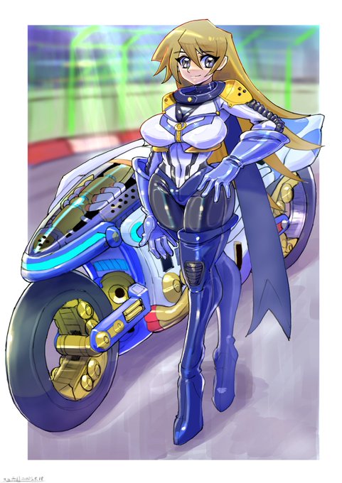何でもわしは憧れを感じるのだけど、女の子とバイクを描ける人に最近憧れています。 