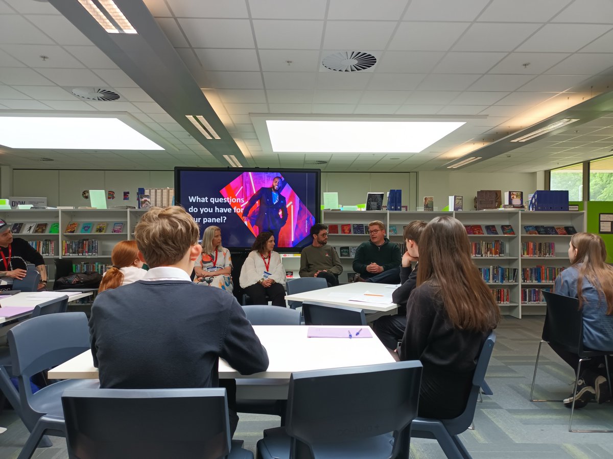 Blathnaid Quinn DYW (@blathnaideddyw) on Twitter photo Thanks to <a href="/GetMyFirstJob/">GetMyFirstJob</a> <a href="/Channel4Schools/">4Schools</a> - busy 2 days of media workshops and careers panel of <a href="/Channel4/">Channel 4</a> professionals <a href="/PortobelloHigh/">Portobello High Sch</a> for S2, S3 and S5.  Lots of insights into careers in media! Thanks to <a href="/GetMyFirstJob/">GetMyFirstJob</a> <a href="/Channel4Schools/">4Schools</a> - busy 2 days of media workshops and careers panel of <a href="/Channel4/">Channel 4</a> professionals <a href="/PortobelloHigh/">Portobello High Sch</a> for S2, S3 and S5.  Lots of insights into careers in media!