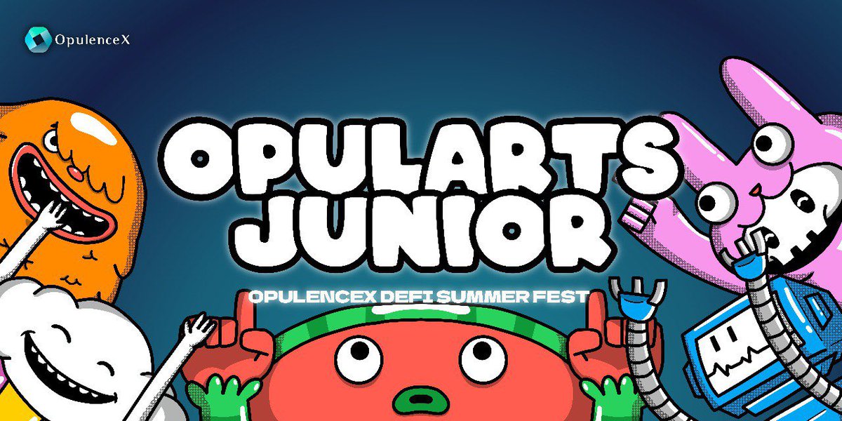 📣Application for the OpulArtS Junior is now open!📣

✅Program is open for kids 3 to 17 y/o
✅Starts on June 20 to July 20, 2024
✅Expect fun art workshops, exciting games, digital masterpieces &amp; intro to NFTs &amp; blockchain for parents!

Enroll your kiddos now by signing up here