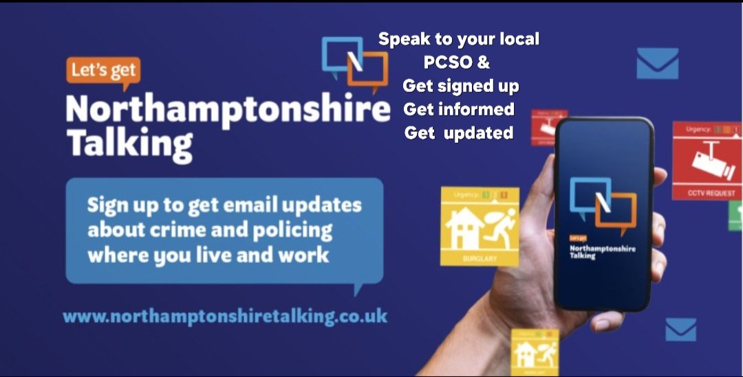 KINGS HEATH RESIDENTS MEETING.
Do you live and work in the Kings Heath Area..? Why not join us on Wednesday, 26th June 2024,from 7pm-8pm at Kings Heath Primary Academy NN5 7LN.
Do you have any questions for your local #Policing Team or concerns about crime or ASB. 
#C7173