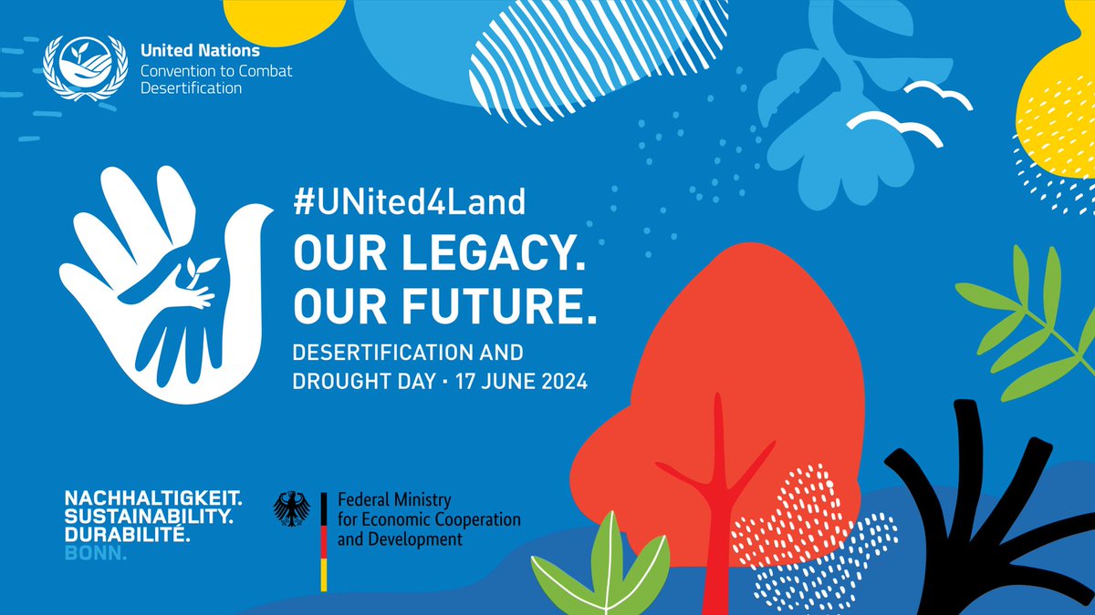 EboudeAngeline's tweet photo. Let's unite to combat #desertification, #drought and promote sustainable land management. Our future depends on healthy #soils and resilient #ecosystems. 🌱💧
#United4Land #ActOnClimate #SaveOurSoils
@UN @UNCCD @FAO @UNE @UNDP https://t.co/kNFceBgO0V