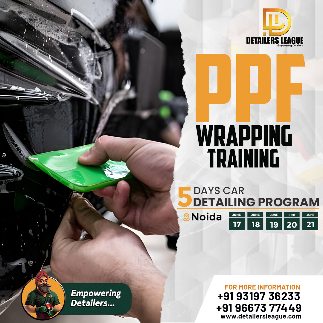 detailersleague's tweet image. 🚀 Join our 5-day car detailing program! Get hands-on training in PPF installation, car wash, and polishing techniques. Learn from experts and master the skills needed to excel in the automotive care industry. 
#detailersleague
#PPFTraining
#WrappingTraining
#CarWrapping