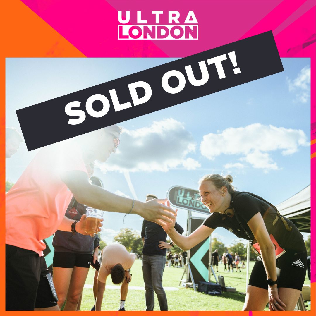 Ultra London 2024 is now SOLD OUT! 🎉🤩

We can't wait to see all of you on Saturday! 🏃‍♀️🏃‍♂️