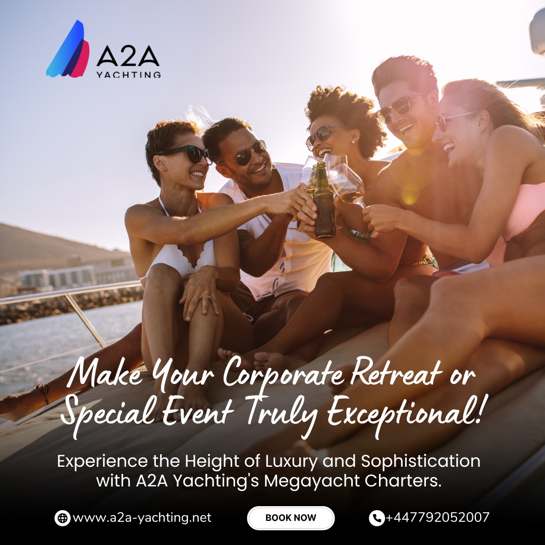 A2AYACHTING's tweet photo. 🥂🛳️ Make your corporate retreat or special event truly exceptional with A2A Yachting's megayacht charters.

Experience the height of luxury and sophistication as you sail the seas in style.

Let's elevate your event to extraordinary!

#LuxuryEvents #C... https://t.co/ht7u9eWQGV https://t.co/roEVyIjWHe