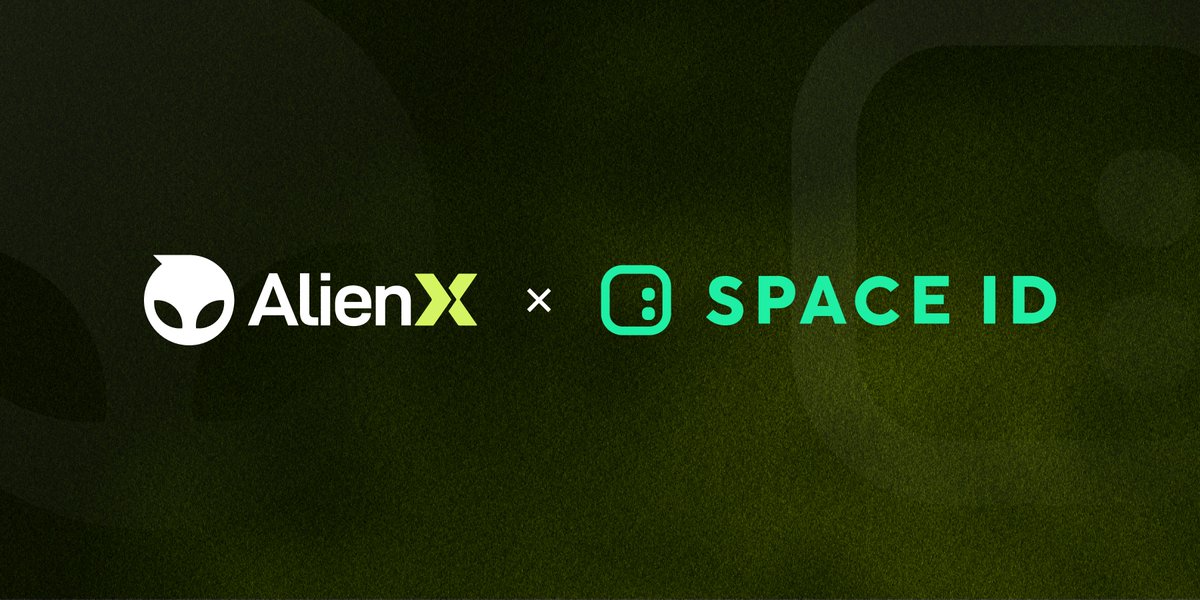 ALIENXchain's tweet image. Excited to announce a strategic partnership with @SpaceIDProtocol 👽  

Using SPACE ID infrastructure, we will launch a .alien domain name service on ALIENX, bringing decentralized identities to the ALIENX ecosystem!  

Looking forward to our collab and upcoming mainnet events!