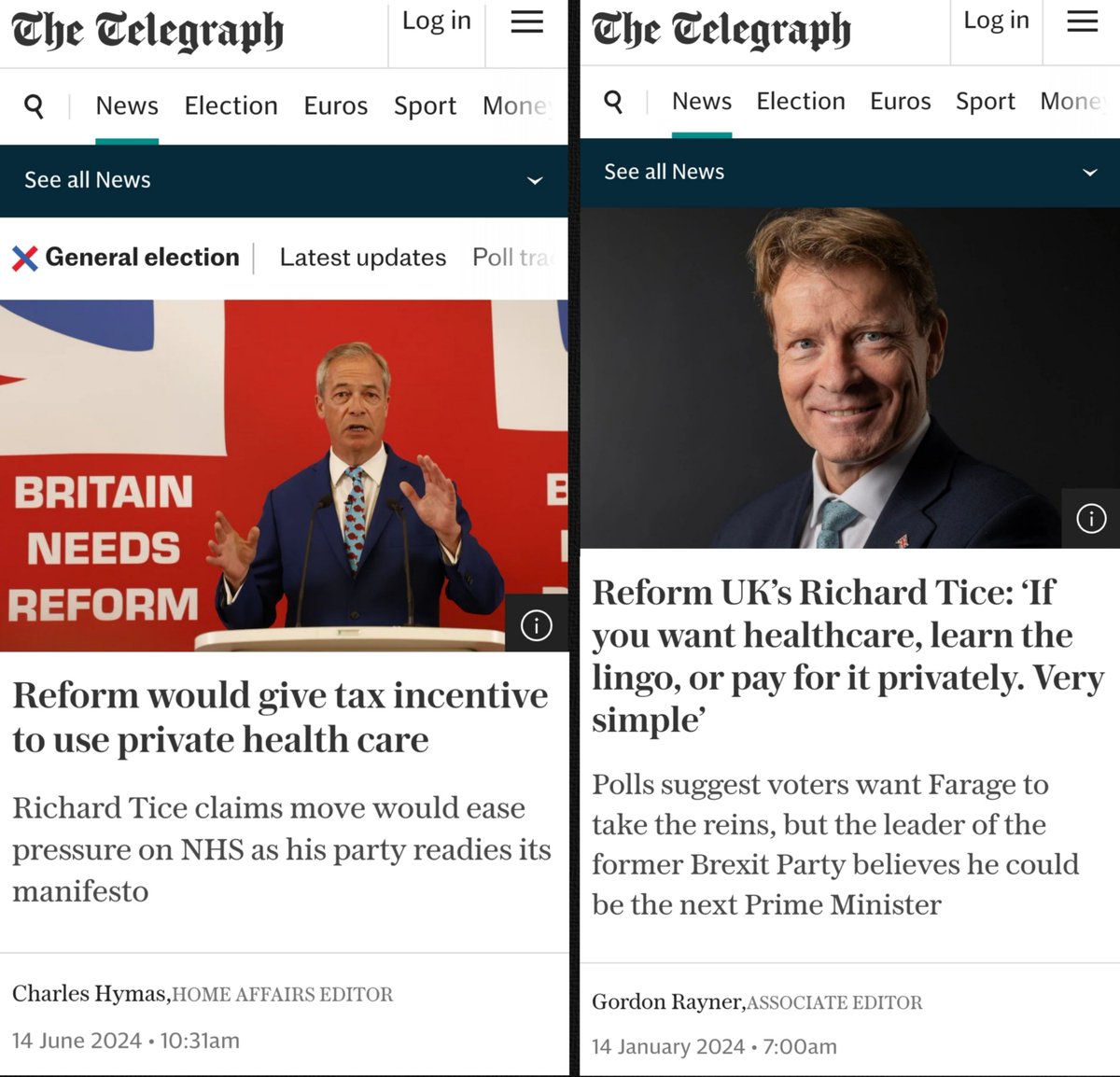 BrutalEcho's tweet image. Tories can't privatise NHS if it's performing well, so they're intentionally destroying the NHS.

NHS's decline is a must if they want to privatise it, so someone like Nigel Farage (Reform Ltd) can promote privatisation as the solution.

#r4today #BBCBreakfast #GMB #kayburley
