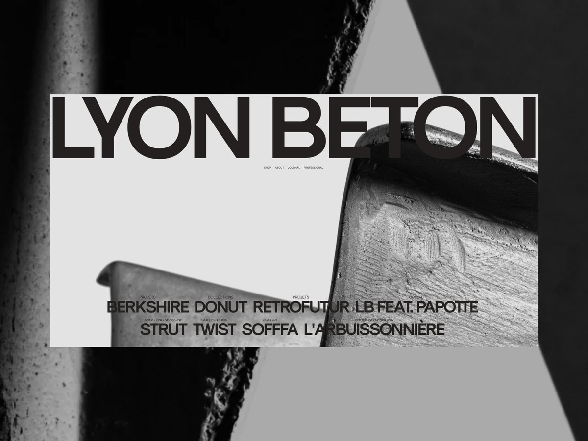 Daistudioo's tweet image. Lyon Béton is up for the Awwwards Honors Ecommerce! After winning Site of the Day &amp;amp; a Developer Award, we need your help to take the win home! 🚀

🗳️ Vote now, only 1 day &amp;amp; 14 hrs left
-&amp;gt; awwwards.com/sites/lyon-bet…

Every vote counts! 🙏