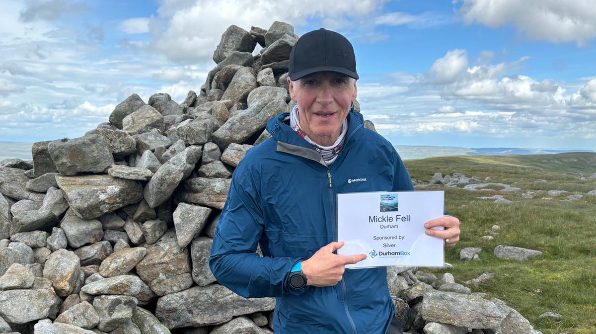 Highpointer49's tweet photo. Many thanks again to @durhambox  for sponsoring Mickle Fell in Durham which was summited yesterday! https://t.co/cN1DYMz3Qq #SilverSponsor #Charity #HighpointerChallenge https://t.co/y9cjPAhGFd