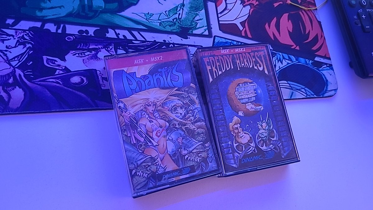 AlvarAndres1's tweet photo. Mis reencuentros de infancia #MSX40th #msx #retrogamer https://t.co/vMVaCBqCaN