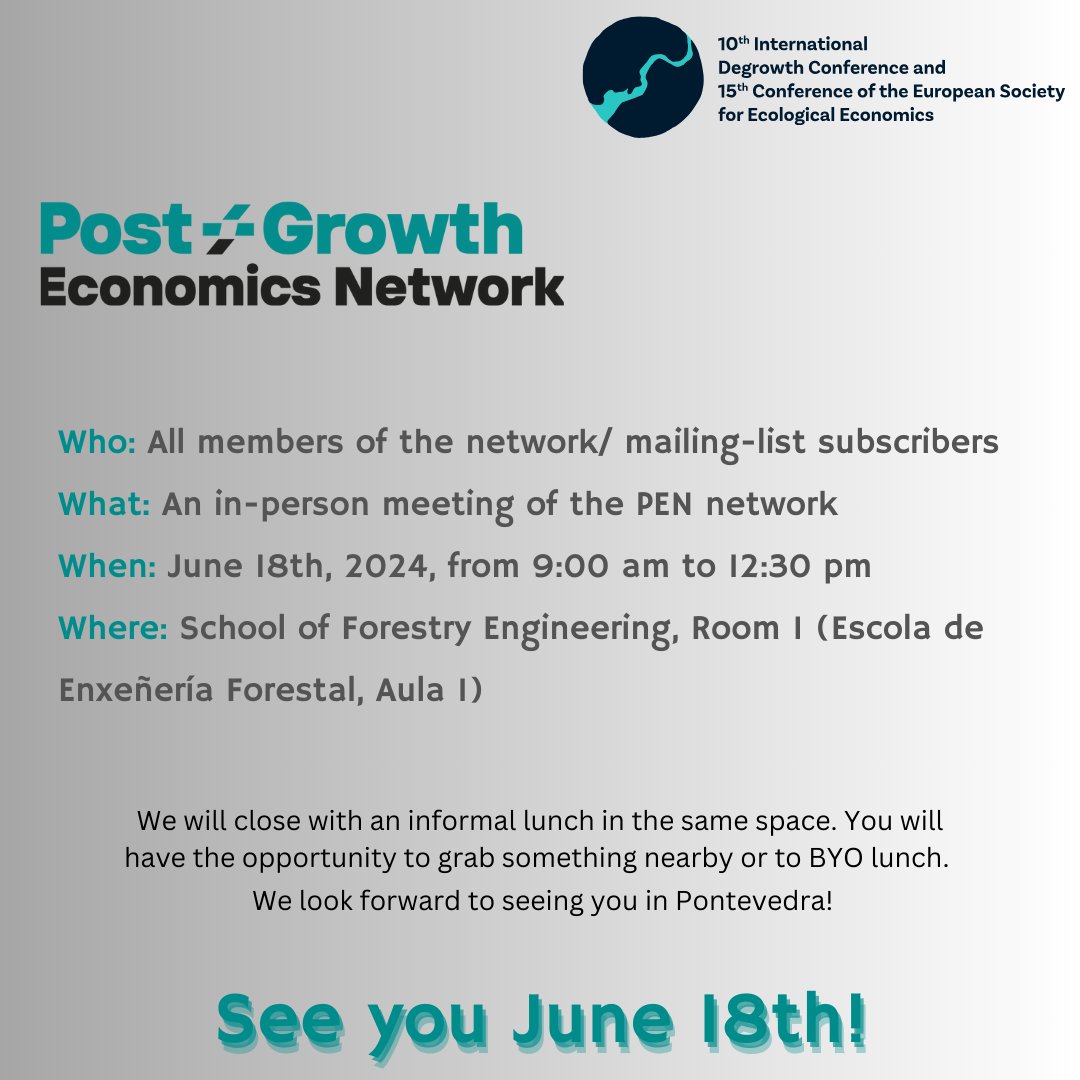 Post-growth Economics Network tweet media