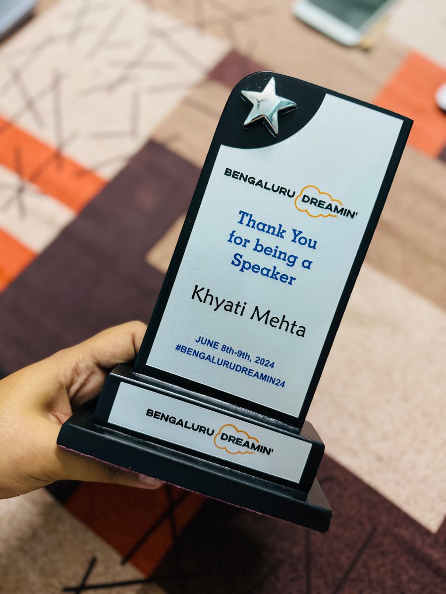 ✨ Incredible experience speaking at #BengaluruDreamin24 🎤 

Engaged audience, meaningful connections, and heartfelt interactions. 🙏 

Huge thanks to organizers and team for putting  together such a fantastic event 🌟 Excited to stay connected and keep dreamin' together!
