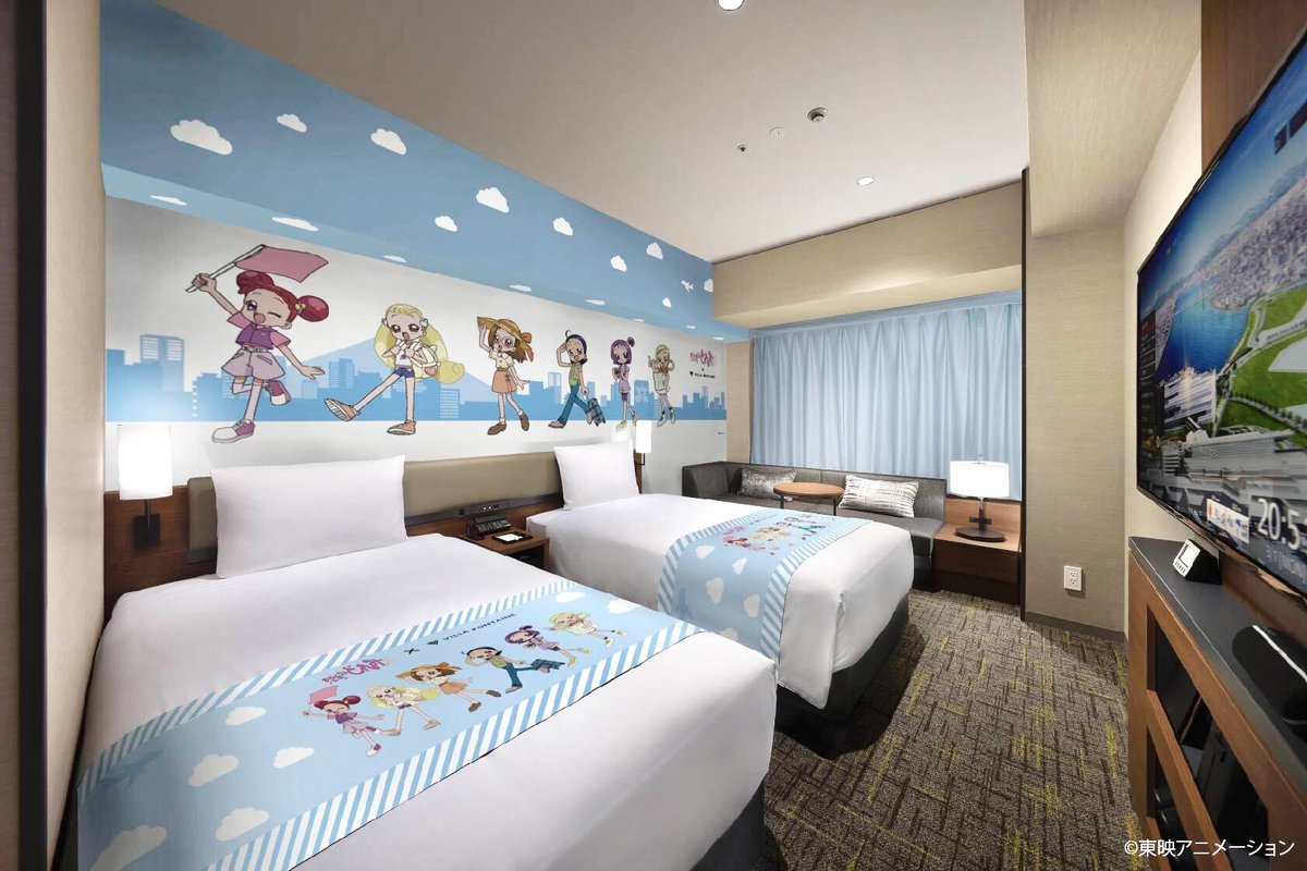 📢#おジャ魔女どれみ×ヴィラフォンテーヌのホテルコラボが本日6/17(月