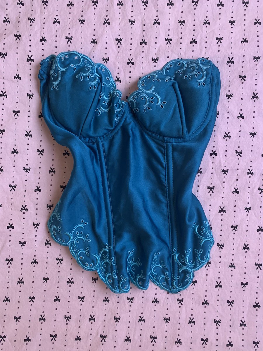 DemsGemz's tweet image. ✨It’s thrifted mail time! This gem came from Mercari! 🏴‍☠️💎☺️

#Onlinethrifting #Thrifting #Mercari 
#mailtime #onlineshopping #mail
#FredericksofHollywood #corset 
#blue #mailcall #Thrifted #mailonline 
#Happyonlinethrifting